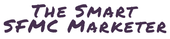 the smart sfmc marketer